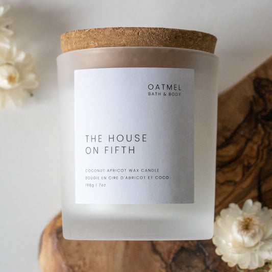 THE HOUSE ON FIFTH DELUXE WOOD WICK CANDLE