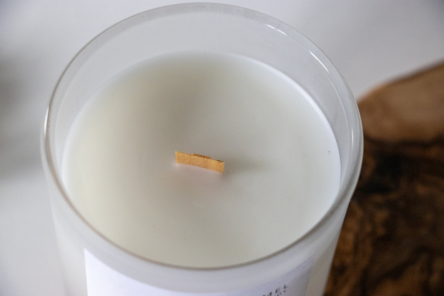 PALO SANTO & SAGE DELUXE WOOD WICK CANDLE